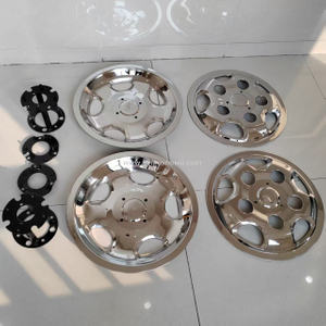 غطاء عجلة ABS مقاس 17.5 بوصة من الكروم عالي الجودة لتركيب حافلة كوستر 2004-2016